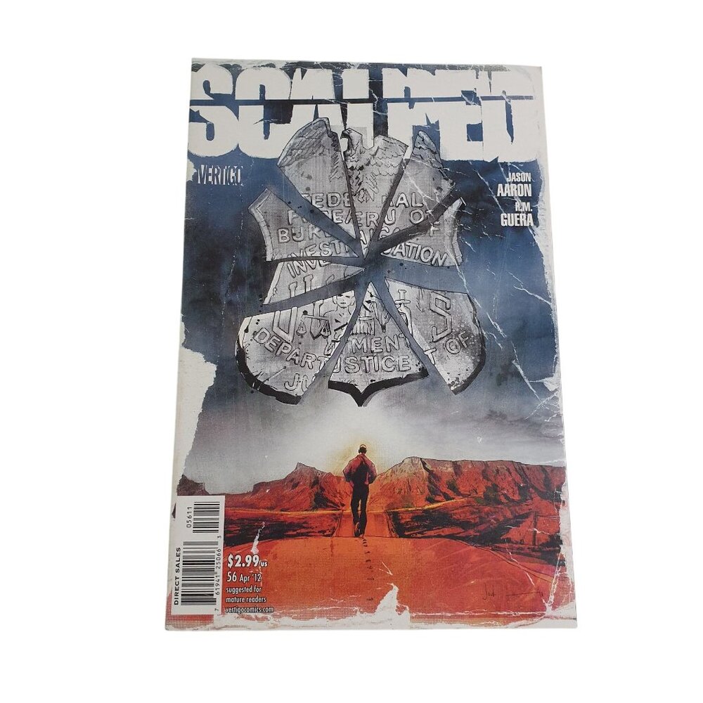 Scalped Comic Issue 56 April 2012 Vertigo Bagged Boarded Graphic Book Collector